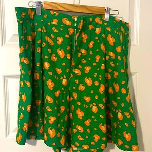 Tabitha Brown green spotted shorts